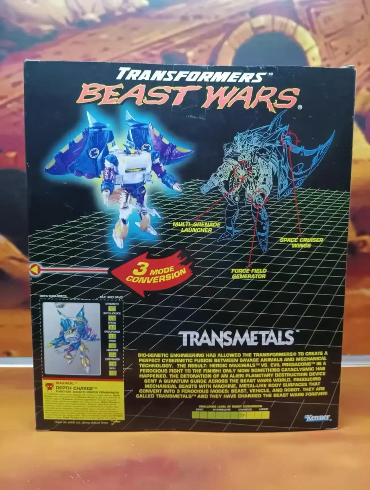 Ультра-класс Beast Wars BW98-01 Трансформирующийся Devilfish Экшн Коллекционная модель Сборка игрушек Подарок (art.: 3920d22155fb0) - 3920d22155fb0