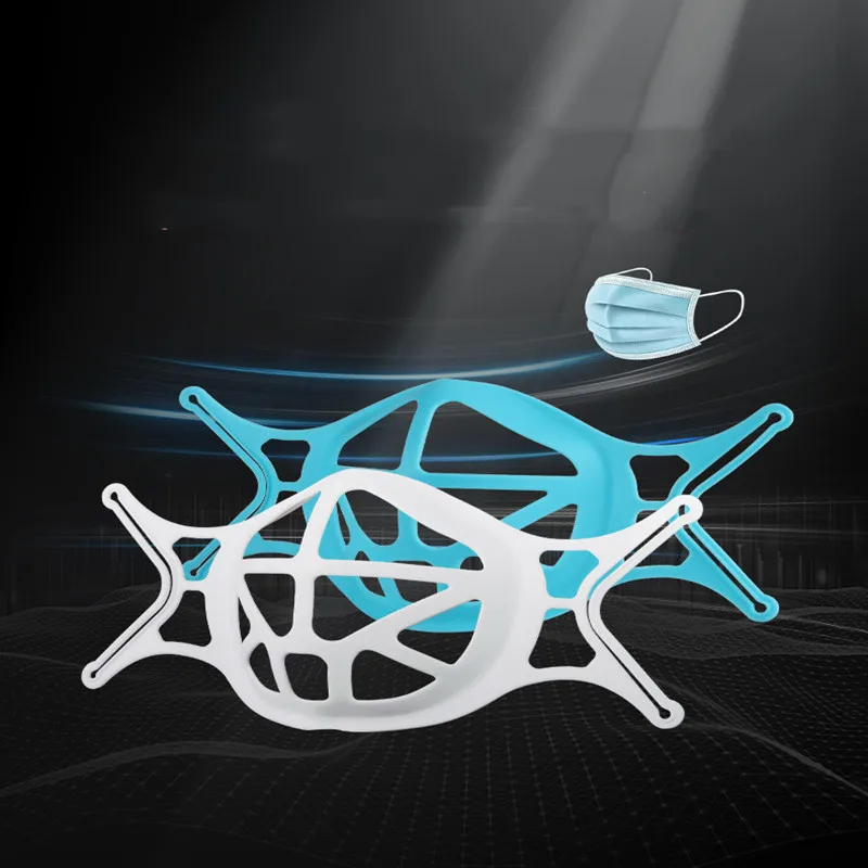 

1 шт. держатель для маски 3D стерео силиконовый внутренний вкладыш противорасточная дышащая антипригарная губная помада маска Поддержка Рам...