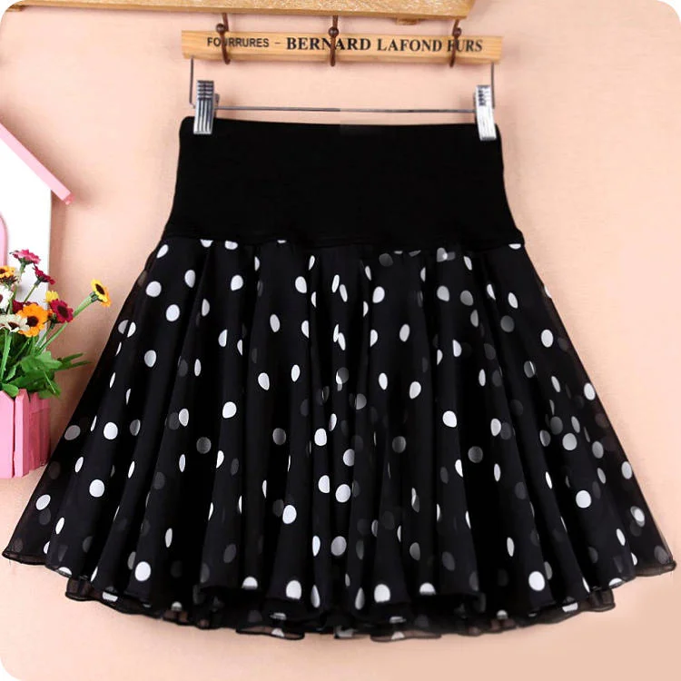 Summer Women Skirts Shorts High Waist Skirts A-line Floral Printed Cute Sweet Girls Dance Mini Skirts Kawaii Light Short Skirts