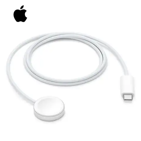 Оригинальное магнитное быстрое зарядное устройство Type C для Apple Watch серии 8 7 6 5 4 3 2 SE, USB C, беспроводной шнур для быстрой зарядки, док-кабель