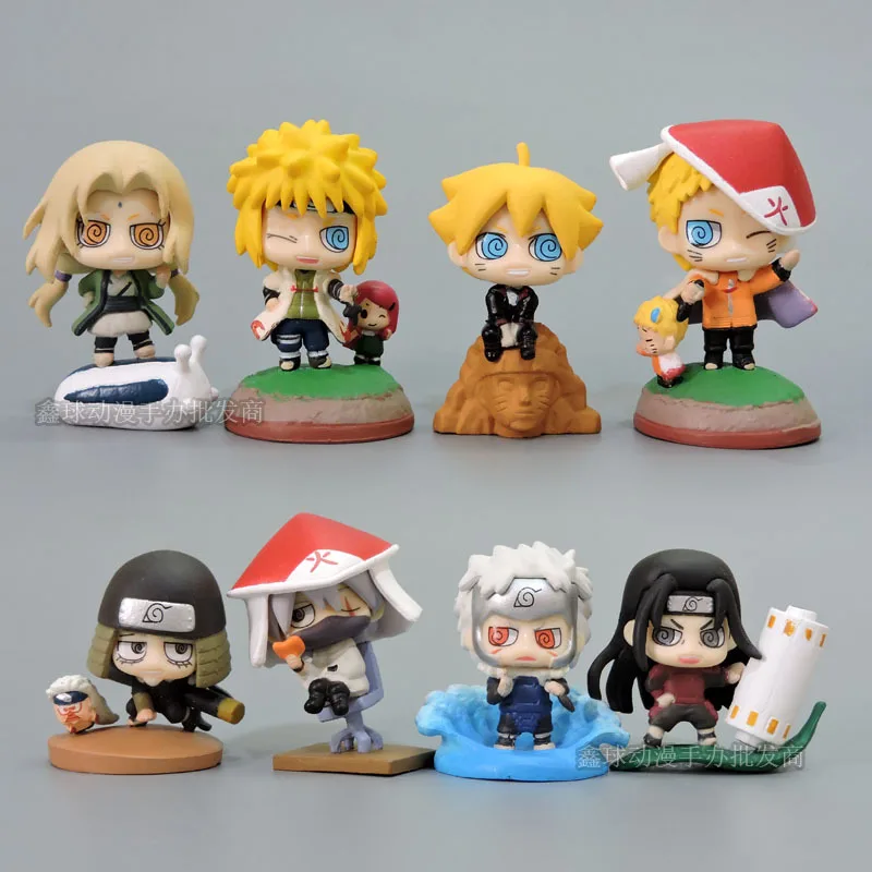 

Naruto Figure Anime Model Figurine Boruto Sasuke Minato Action Figures PVC Statue Collectible Toy Decoration Doll Hand Gifts