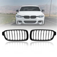 pair front kidney grille grille for 3 series bmw f30 f31 f35 f80 2012 2013 2014 2015 2016 2017 2018 gloss black racing grills