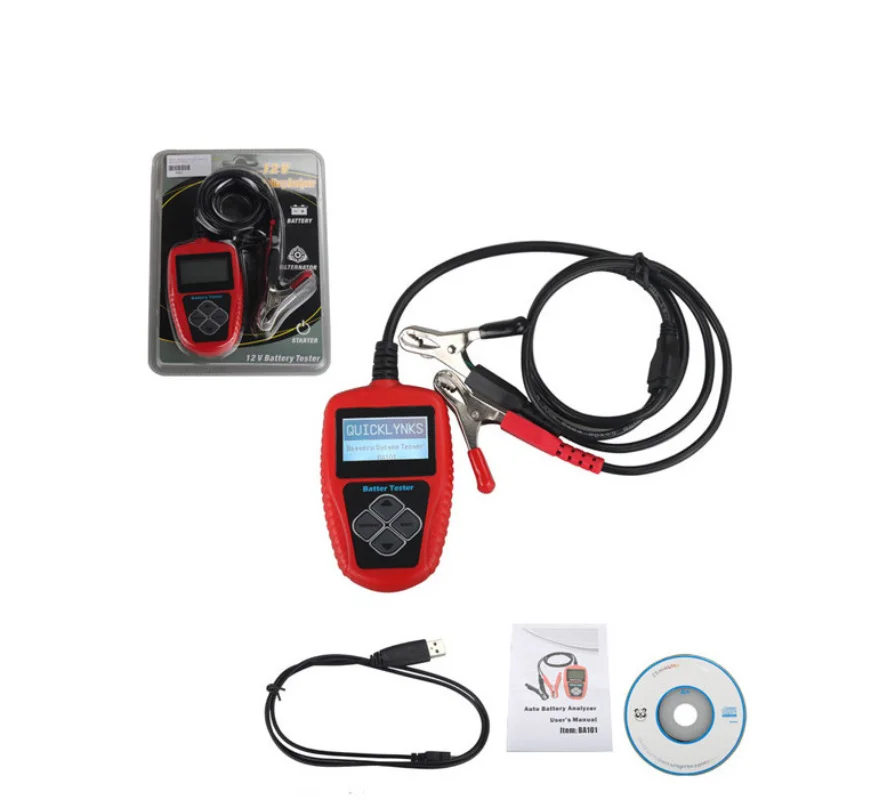Тестер автомобильного аккумулятора BA101 12 В