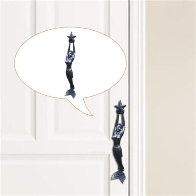 

Mermaid Ornaments Handle Nautical Coastal Mermaid Drawer Cabinet Dresser Decor Drawer Decorative Handle Mermaid Handle