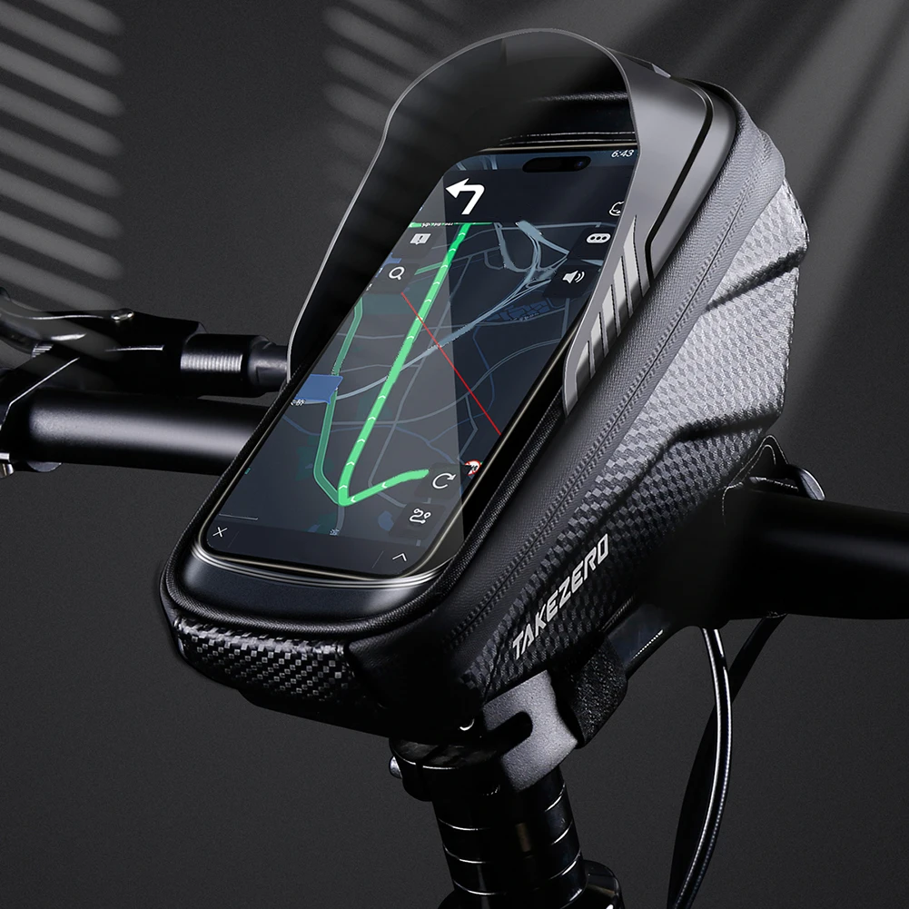 1л сумка на переднюю раму велосипеда водонепроницаемый держатель для телефона