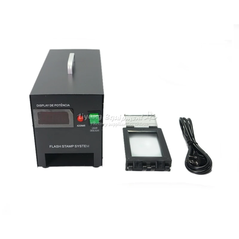 

LY Stamp Maker Machine P20 Digital Temperature Control Flash PSM Stamp Machine Photosensitive Seal