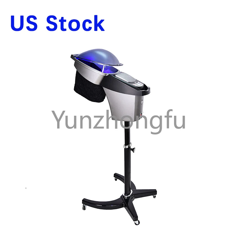 

US Stock-Big Micromist Professional Ultrasonic Micro Mist Ozone Hair Salon Steamer with Stand&Hair SPA Standing O3 Hair Steamer