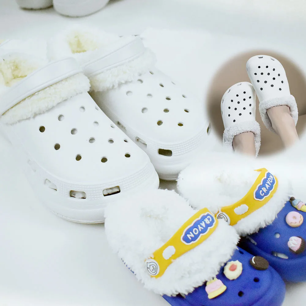 

Пара садовых туфель для взрослых/детей хлопковая подкладка для рукава без обуви аксессуары для обуви детские украшения для обуви Croc Jibz Charm