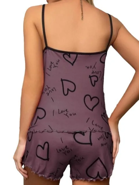 Новая женская одежда в форме сердца с принтом контрастного цвета милые женские