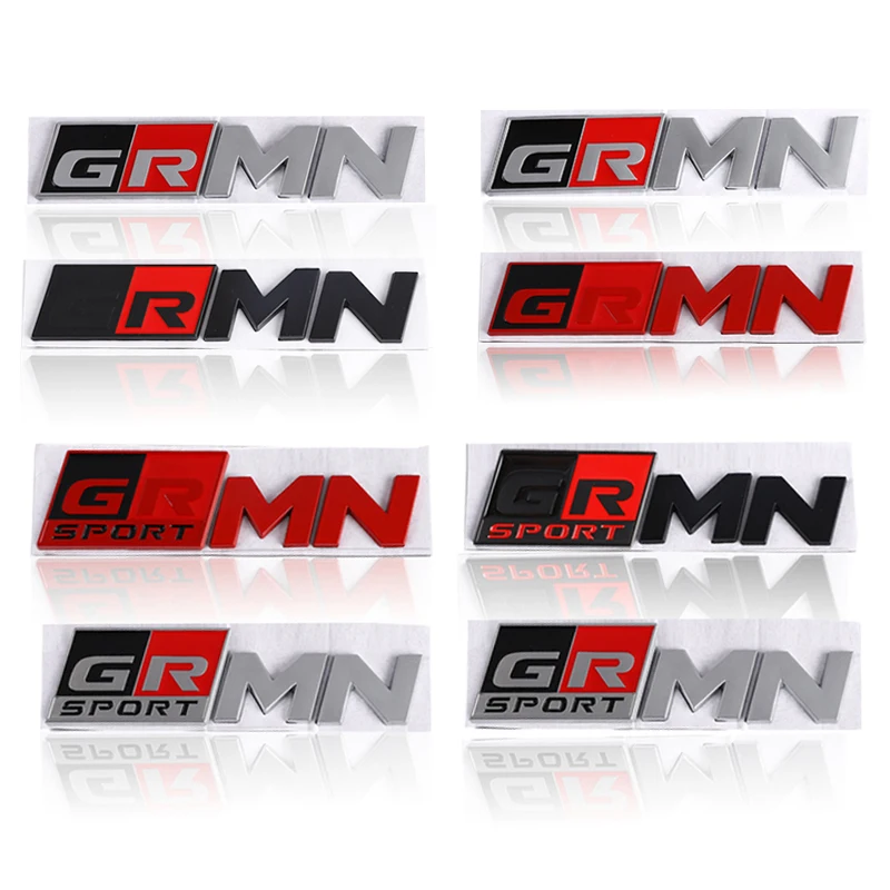 3D Автомобильная наклейка GRMN спортивный логотип эмблема значок наклейки для Toyota HV
