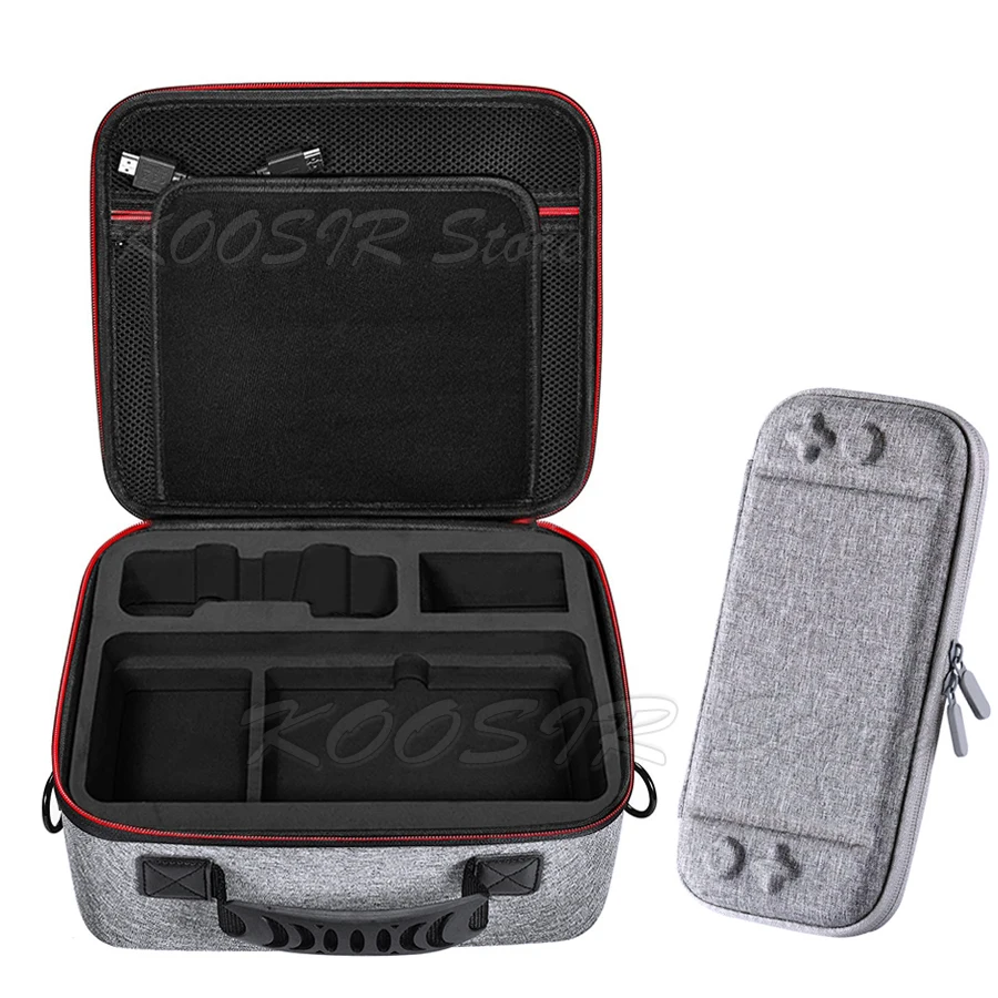 Набор игровых аксессуаров 6 в 1 с сумкой для переноски защитная пленка экрана