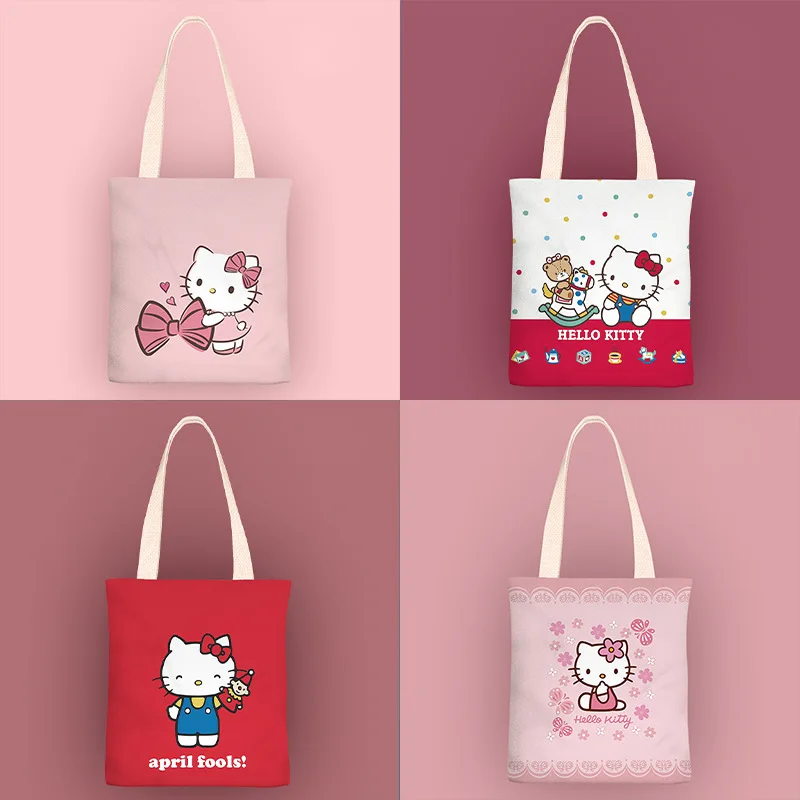 

Sanrio Cartoon My Melody Hello Kitty Cinnamoroll Kuromi Pom Purin Kawaii Women Backpack Cute Shoulder Bag Handbags Designer Bag