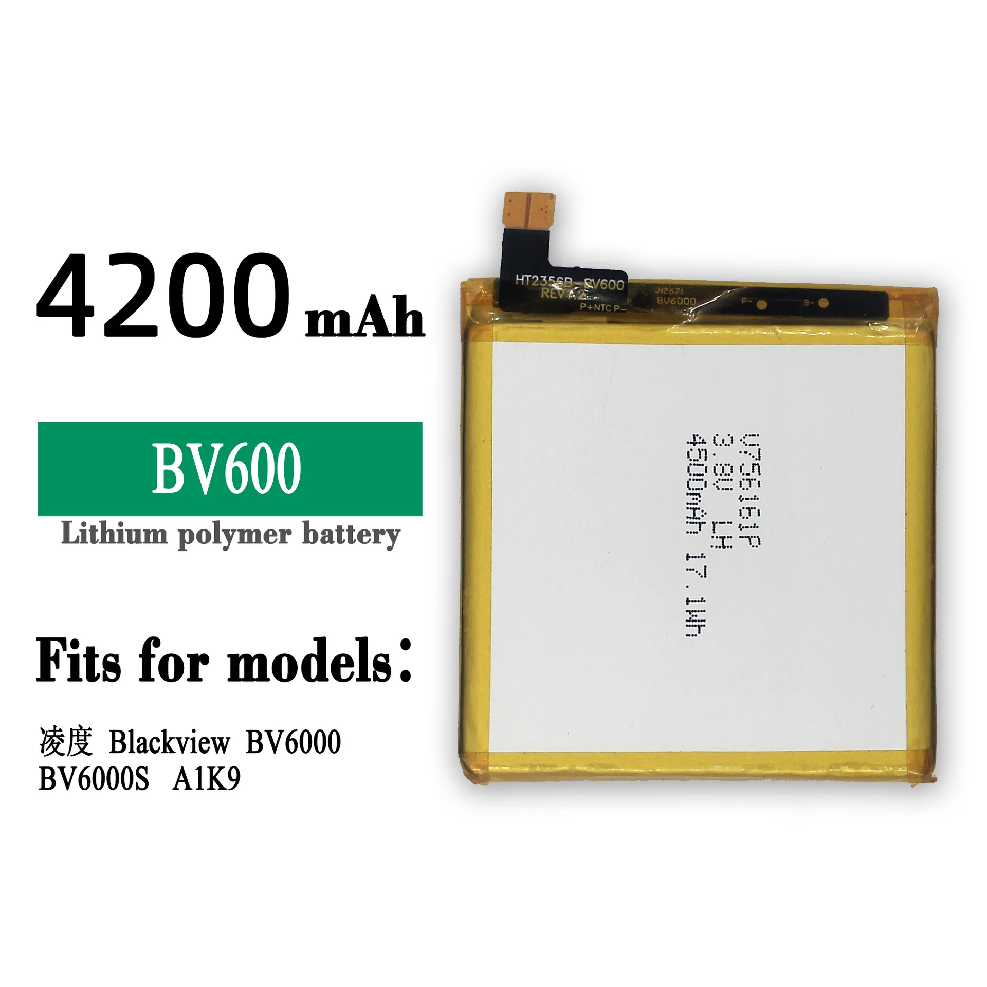 100% Оригинальный аккумулятор для телефона Blackview BV6000 BV6000S A1K9 последняя продукция