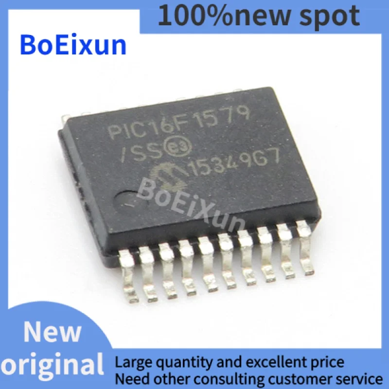 

1-50 PCS PIC16F1579-I/SS SMD SSOP-20 PIC16F1579 8-bit Microcontroller-microcontroller Chip Brand New Original