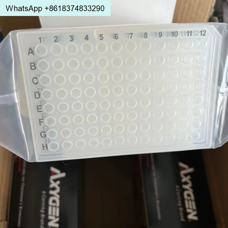 Фото Пластина для ПЦР Axygen 0.2 мл, 96-луночная, PCR-96M2-HS-C, реакционная пластина PCR-96-FLT-C №3