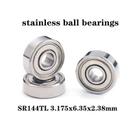 5102050 pcs high speed handpiece rotor stainless ball bearings sr144tl 3 175x6 35x2 38mm