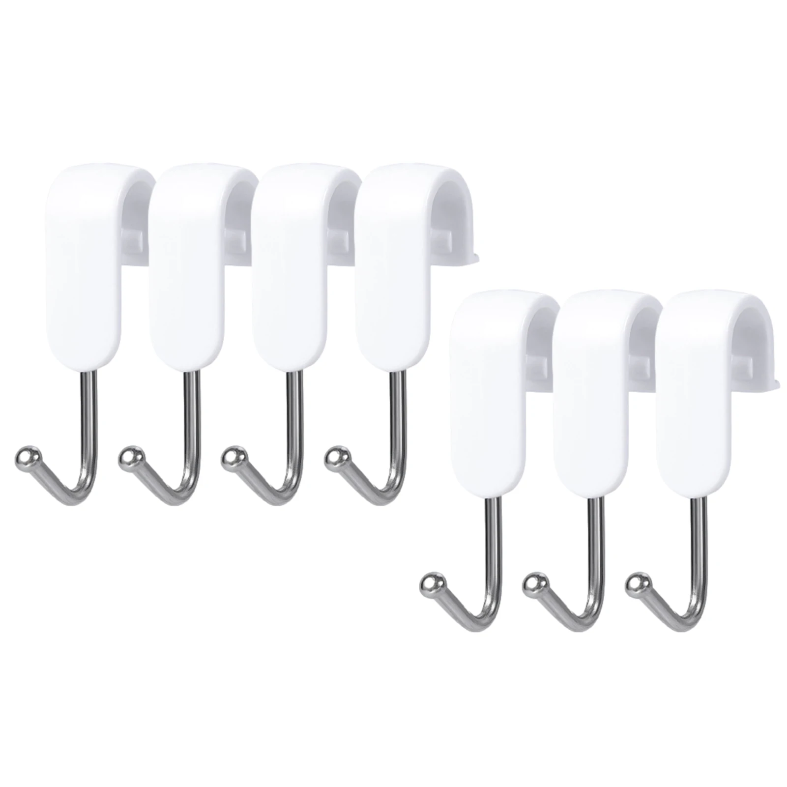 

Heavy Duty Stainless Steel S-Shape Hook Kitchen Bedroom Multi-function Railing S Hanger Clasp Holder Hanging Storage Tools