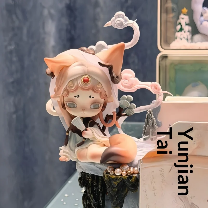 Фото Коллекционная фигурка TOPTOY Ninimo Cloud Whisper Fantasy Art для декора рабочего стола, серия Season, в слепой коробке, для взрослых №3
