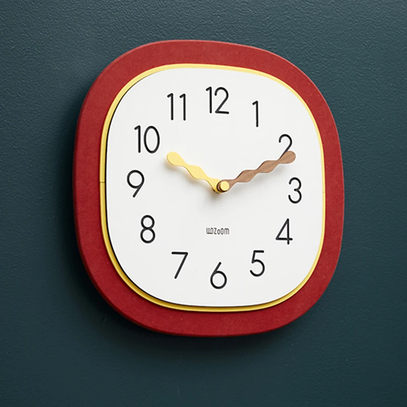 Недорогие настенные часы для детской комнаты современные бесшумные милые