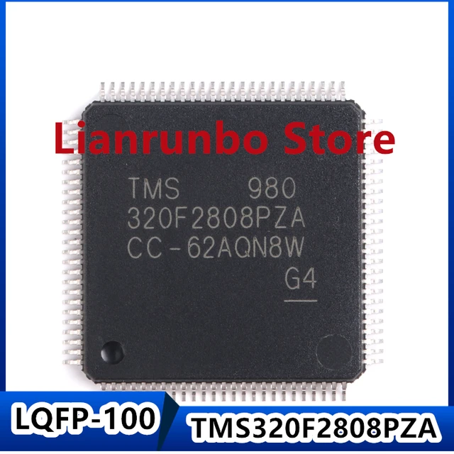 New original TMS320F2808PZA LQFP-100 CPU core: Other series CPUs Maximum main frequency: 100MHz Program storage capacity: 128KB 1
