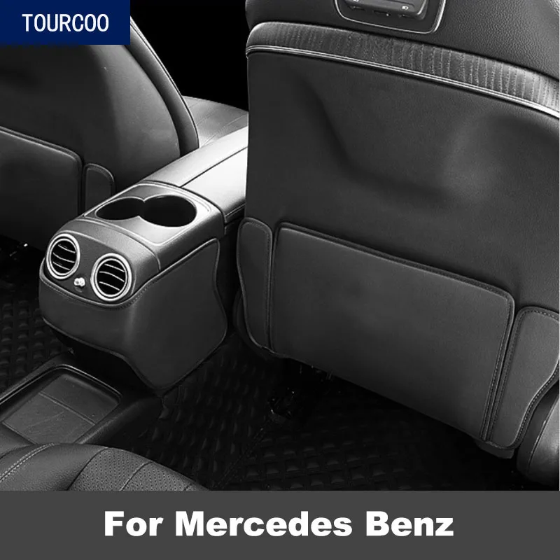 

Car Styling Seat Door Anti-kick Pad Cover for Mercedes Benz C Class E Class GLC E300L C260L