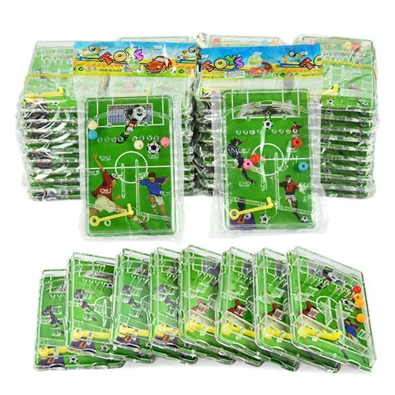 

New Soccer Table Football Maze Game For Kids Early Educational Toy Football Theme Birthday Party Decor Girls Boys Favors Gifts
