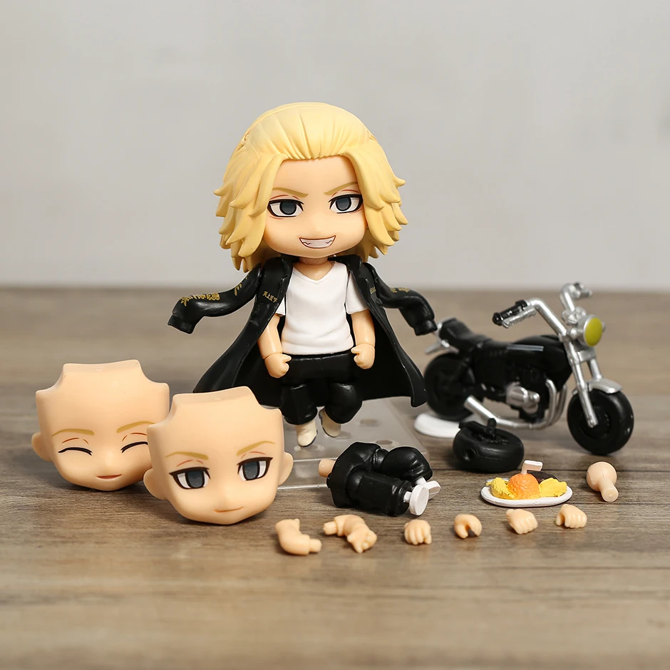 

1666 Mikey Manjiro Sano Токийский Мстители экшн-фигурка Коллекционная модель игрушка версии Q Кукла подарок