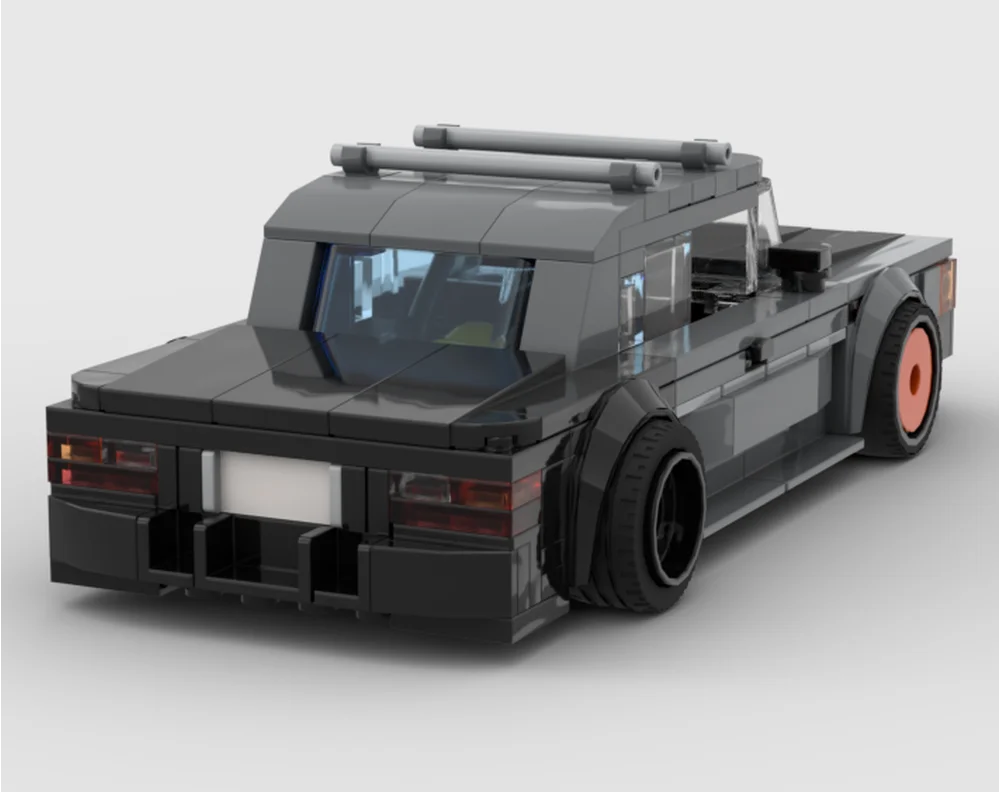 Moc 1977 242 Drift Speed Champions Racer Cars городской спортивный автомобиль строительный блок на