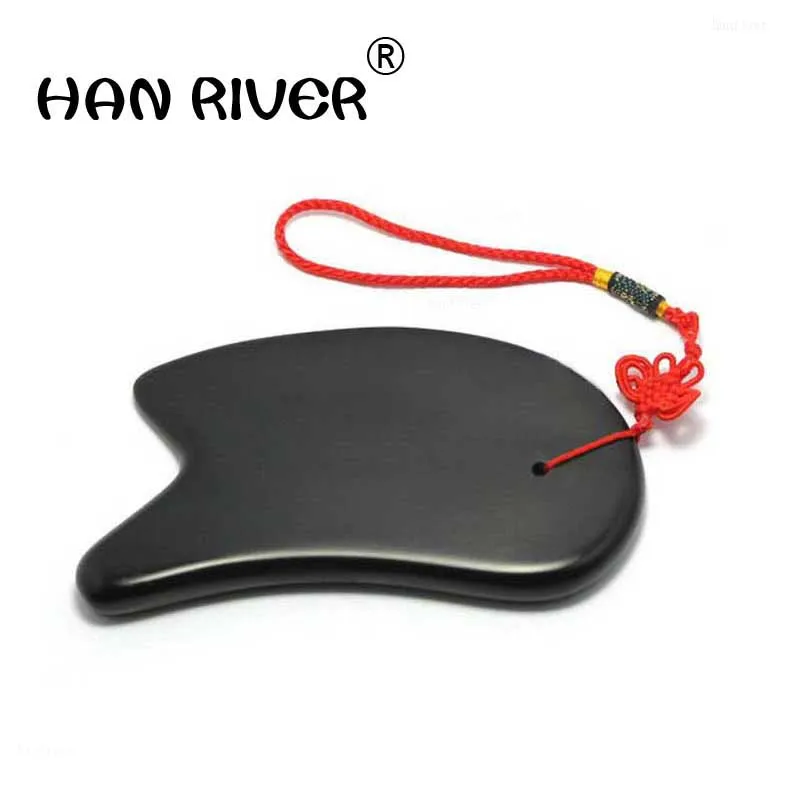 Скребок из черного камня HANRIVER