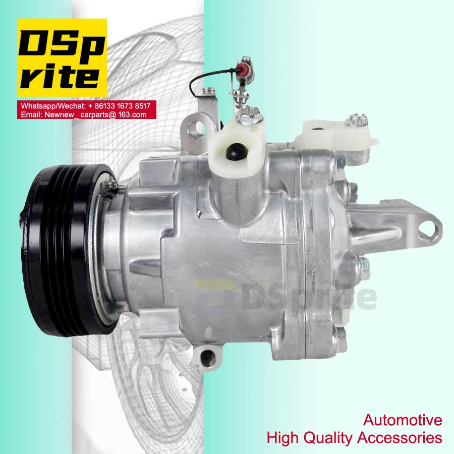 

for AC compressor 95200-68LA3 95200-68LA2 For Mitsubishi QS70 /suzuki swift ac compressor 4PK AKS200A205 AKS200A205A 95201-68LA1