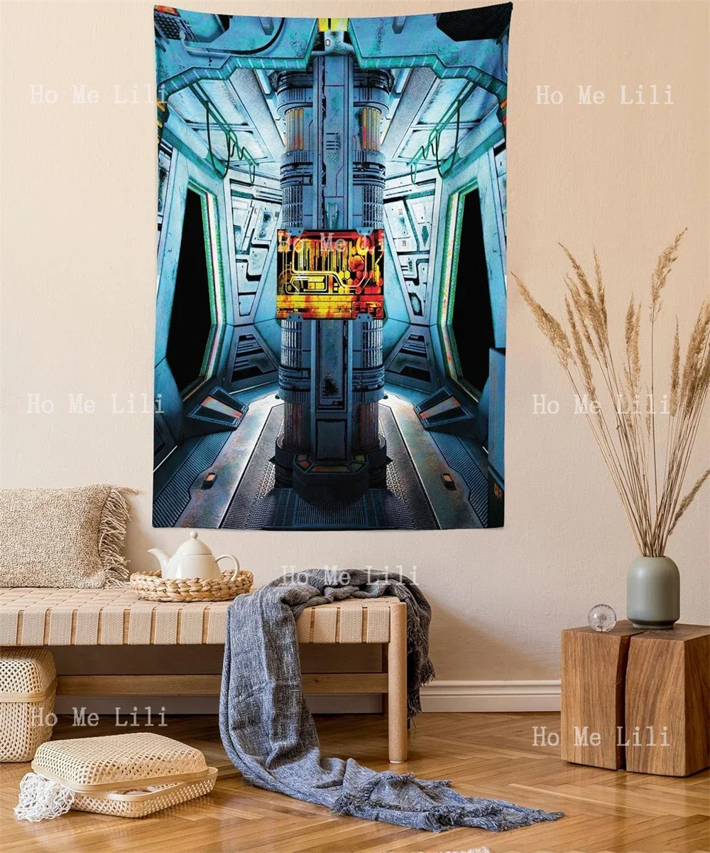 Гобелен в космосе Космический корабль Станция База Кімната управления