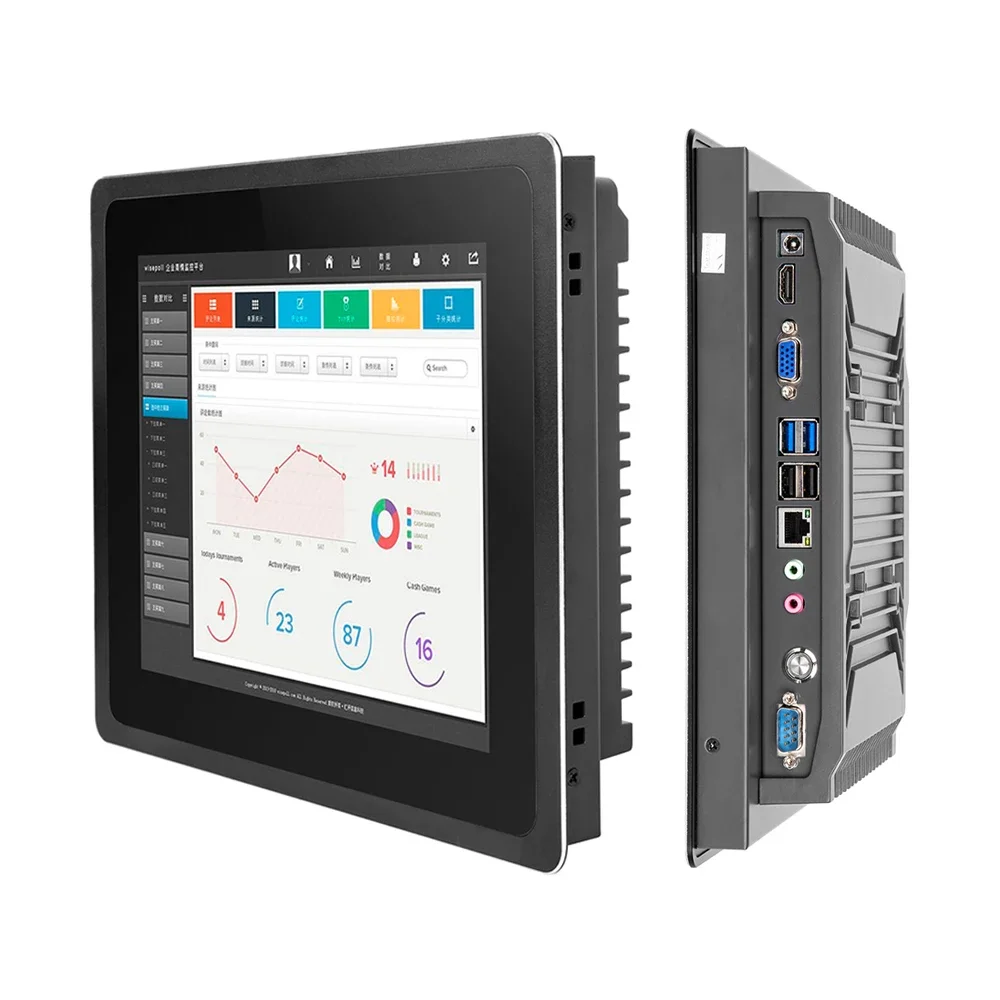 Bestview 10 4 дюймовый встроенный IP65 емкостный сенсорный экран ПК J1900 J4125 J6412