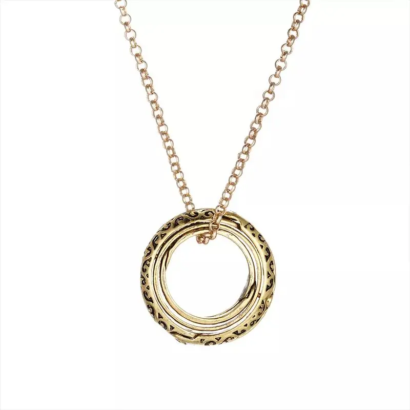 Креативное ожерелье с астрономическим шариком вращающееся Композитное