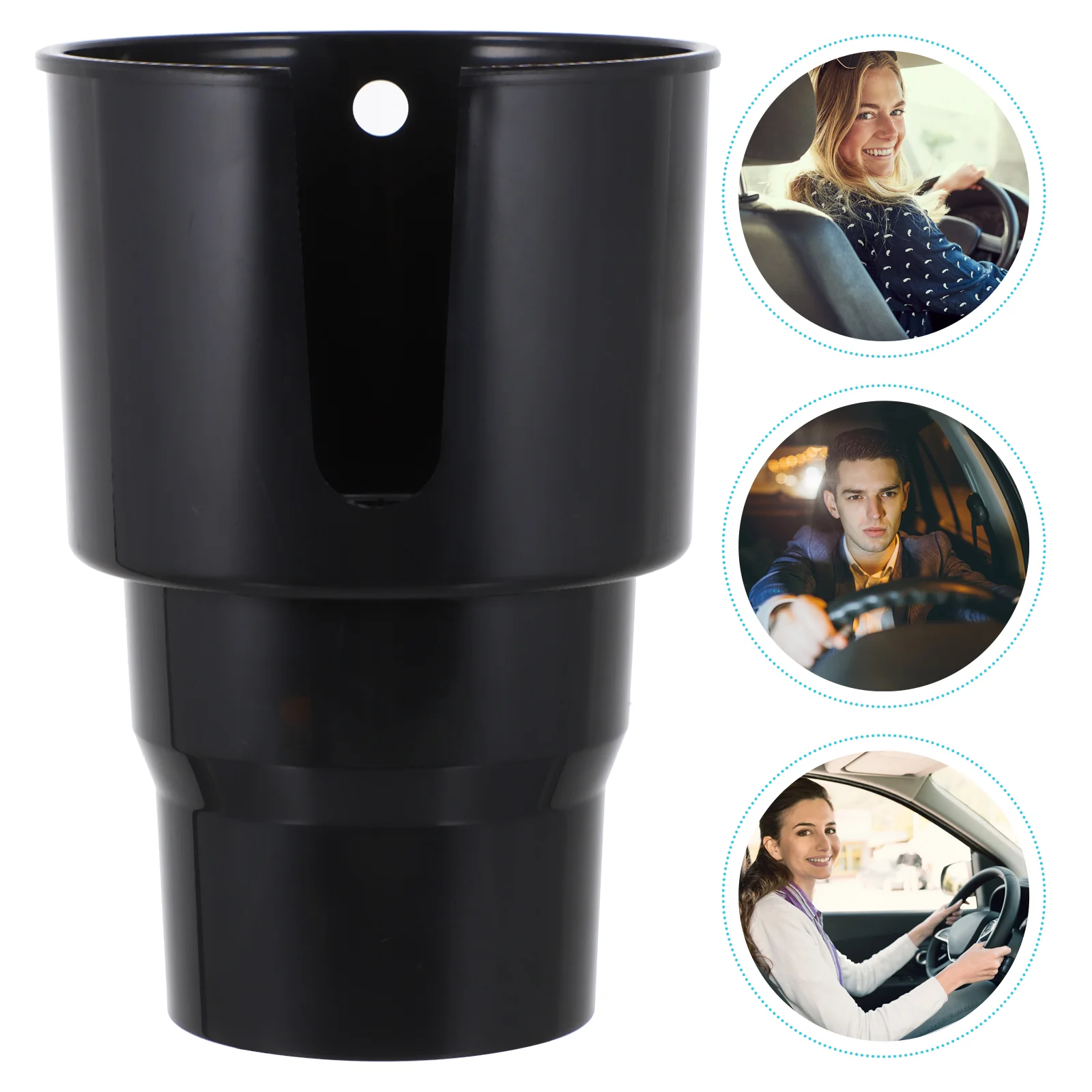 

Cup Holder Converter Keeper Adapter Beverage Car Expand Center Console Organizer Plastic