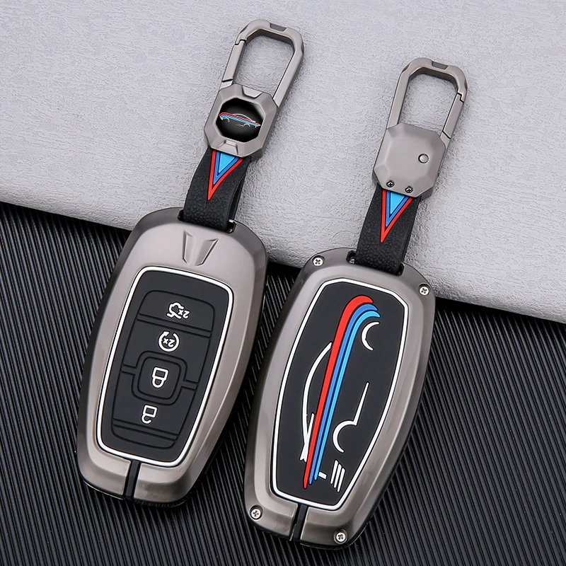 

Car Remote Key Cover Case Holder Shell For Lincoln MKC MKZ MKX 2017 2018 2019 Navigator Nautilus Key Fob Accessories Keychain