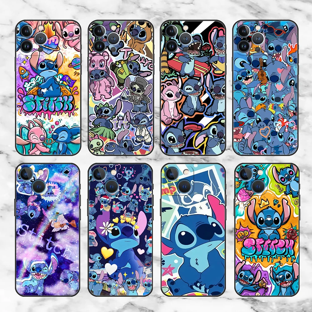 

Summer Funny S-Stitch Funda Case For Apple iPhone 13 Pro Max 12 11 Mini X XS XR SE 2020 7 8 Plus 6 6S 5 5S TPU Soft Phone Cover