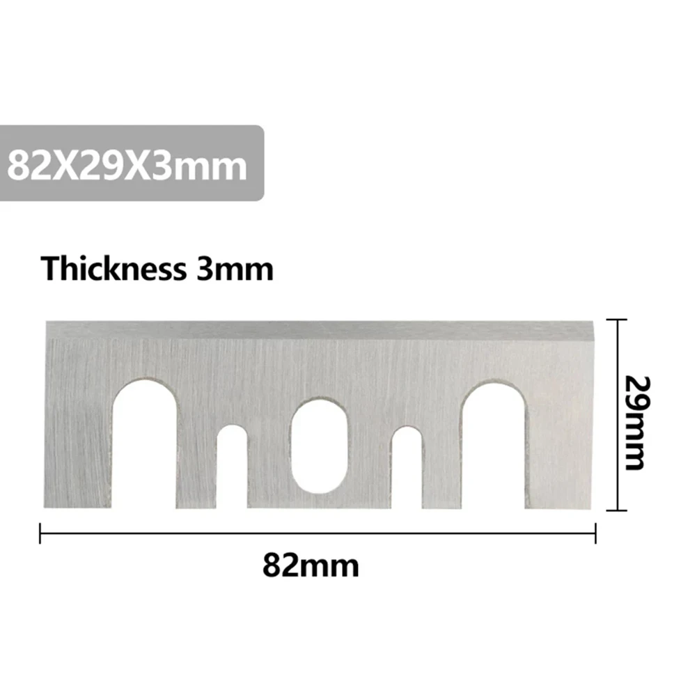 

4pcs 82*29*3mm Electric Planer Blades HSS Blade For F20A & P20SB Electric Planer Woodworking Power Tools Accessories