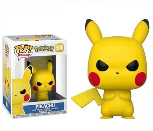 Фото Новинка: Серия Funko POP Pokemon # 353 # 553 # 598 # 779 # Коллекционная виниловая фигурка Пикачу 842: Игрушки для детей, подарки на Рождество №3
