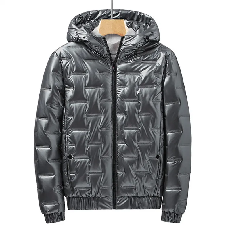 Winter Men Jacket Duck Down Parkas Jacket Men's Thick Warm Snow Parka Detachable Hooded Overcoat Windbreaker Warm CoatsZA442