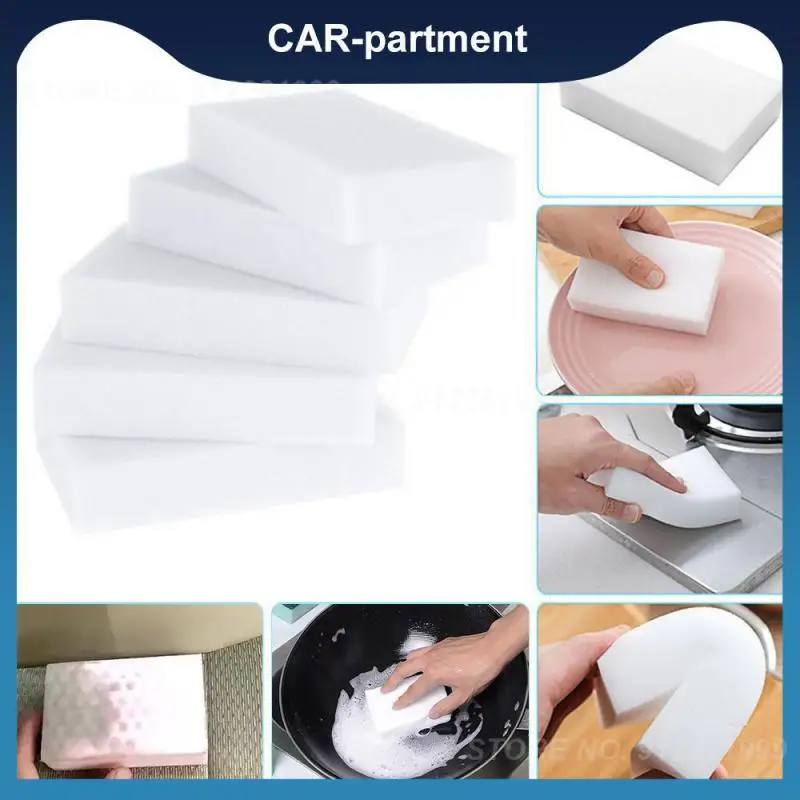 

Hgkj 10x6x1.7cm Universal Foam Cleaner Multi-function Multi-purpose Cleaner Car Cleaning Tools Sponge Durable