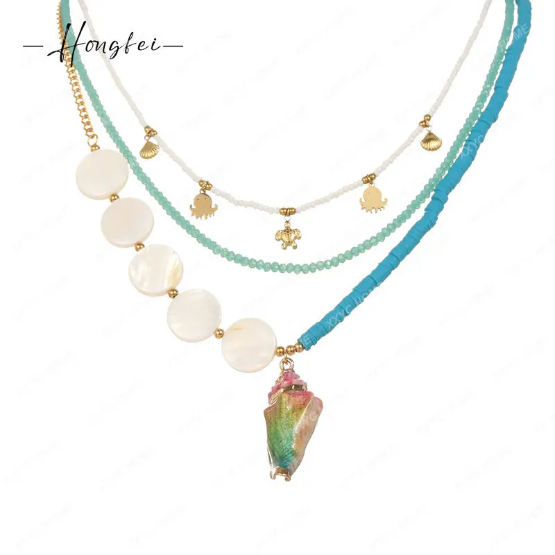 

Ожерелье из французской искусственной кожи, дизайнерская модная цепочка для свитера