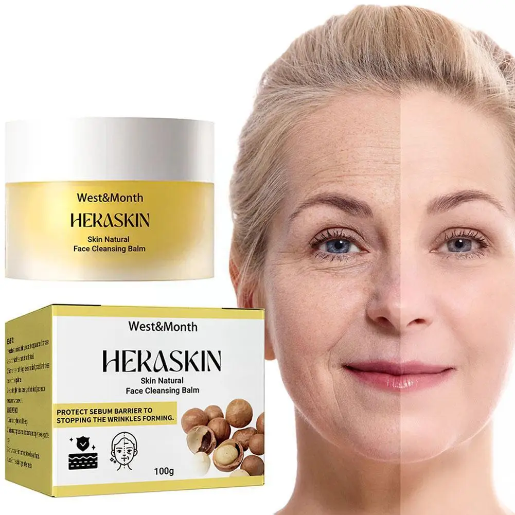 

Gentle Makeup Remover Cleansing Balm Anti-aging Fade Lines Fine Smooth Nourish Makeup Rejuvenation Moisturizing Cosmetics F P3G1