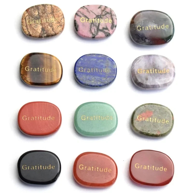 Мини-размер натуральная чакра сердолик аметист тигровый глаз камень гравировка