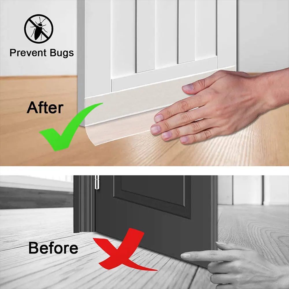 Самоклеящаяся Всепогодная Лента Для Уплотнения Дверей И Окон 25 Мм X 5 М Нижнее