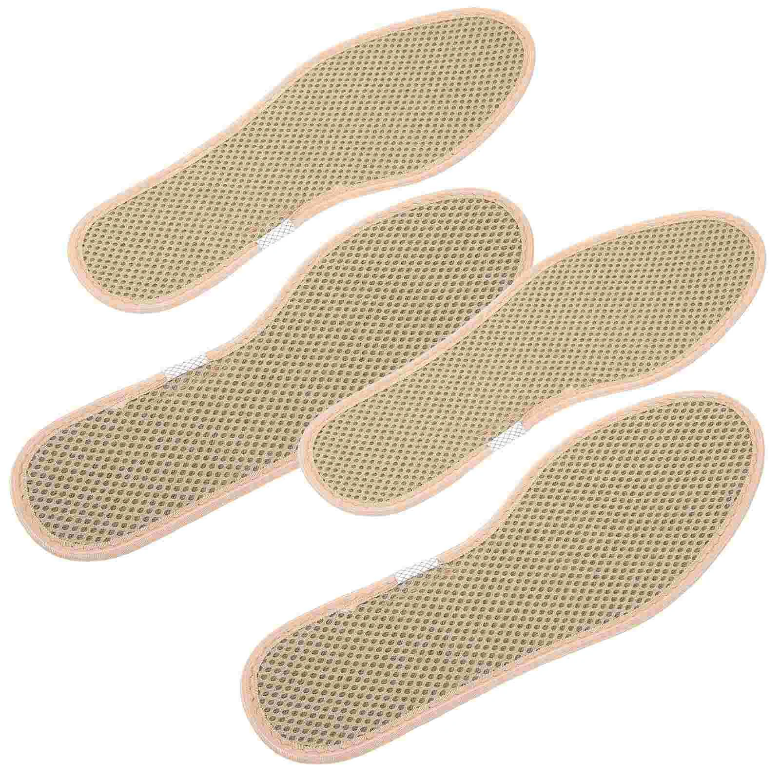 

Bamboo Charcoal Shoe Inserts Thin Pad Insoles Breathable Inner Pads Women Sneaker Replaceable Cushions