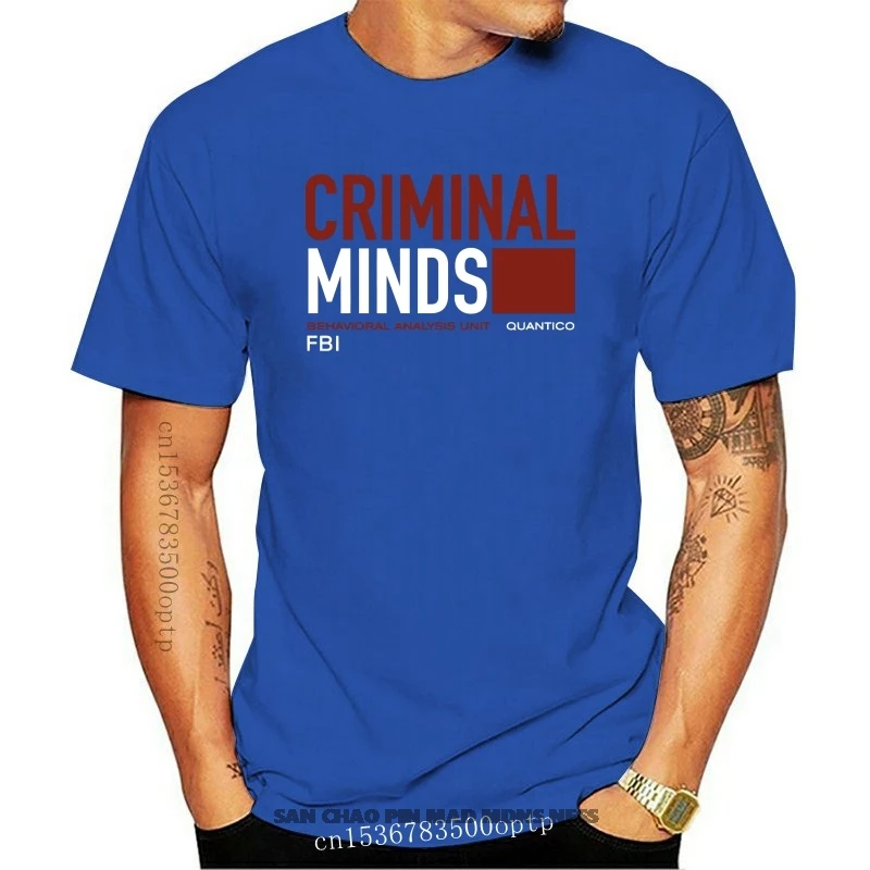 

Criminal Minds TV Show Distressed Logo Quantico Adult Heather T-Shirt All Sizes