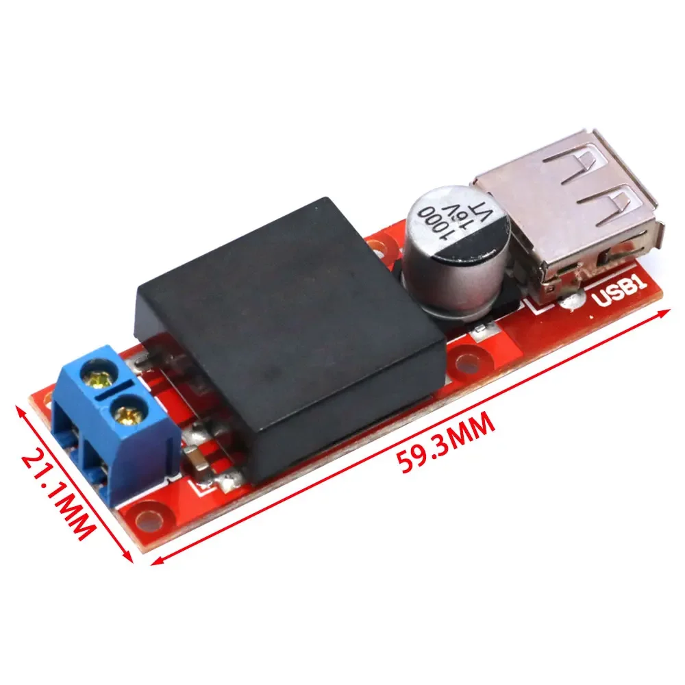 USB-преобразователь с выходным напряжением 5 В системная плата DC-DC 7 в-24 до 3 А