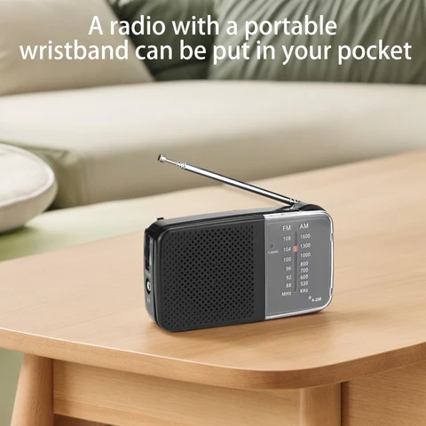 VODOOL Портативное AM/FM радио