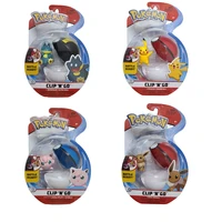 pok%c3%a9mon pikachu jigglypuff eevee snorlax poke ball wct belt boxed ball toys the best gift for children