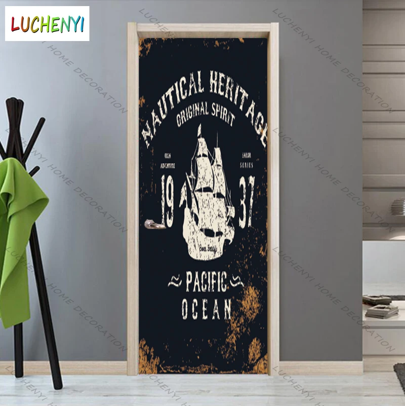 

papel de parede decorative door sticker cover sticker mural self-adhesive custom retro blackboard hand painted cafe restaurant w